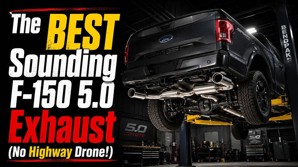 Ford F150 5.0 with aftermarket dual exhaust system