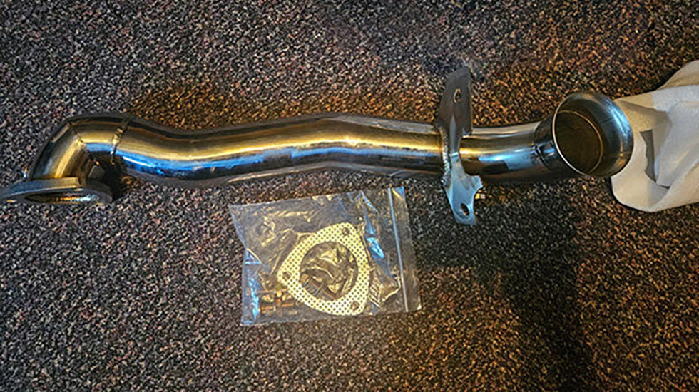 Cat & DPF Delete Pipe for 6.7L Powerstroke