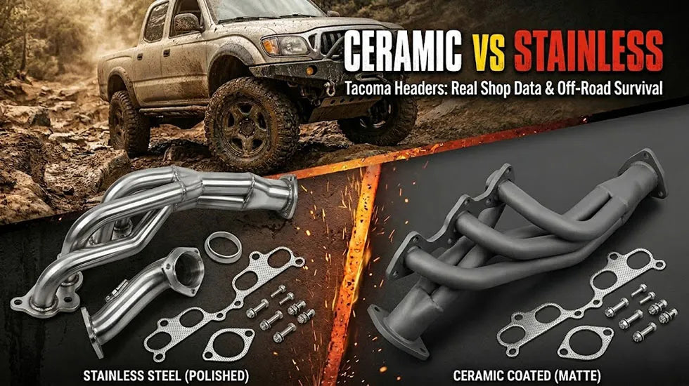 Tacoma ceramic vs stainless steel headers comparison