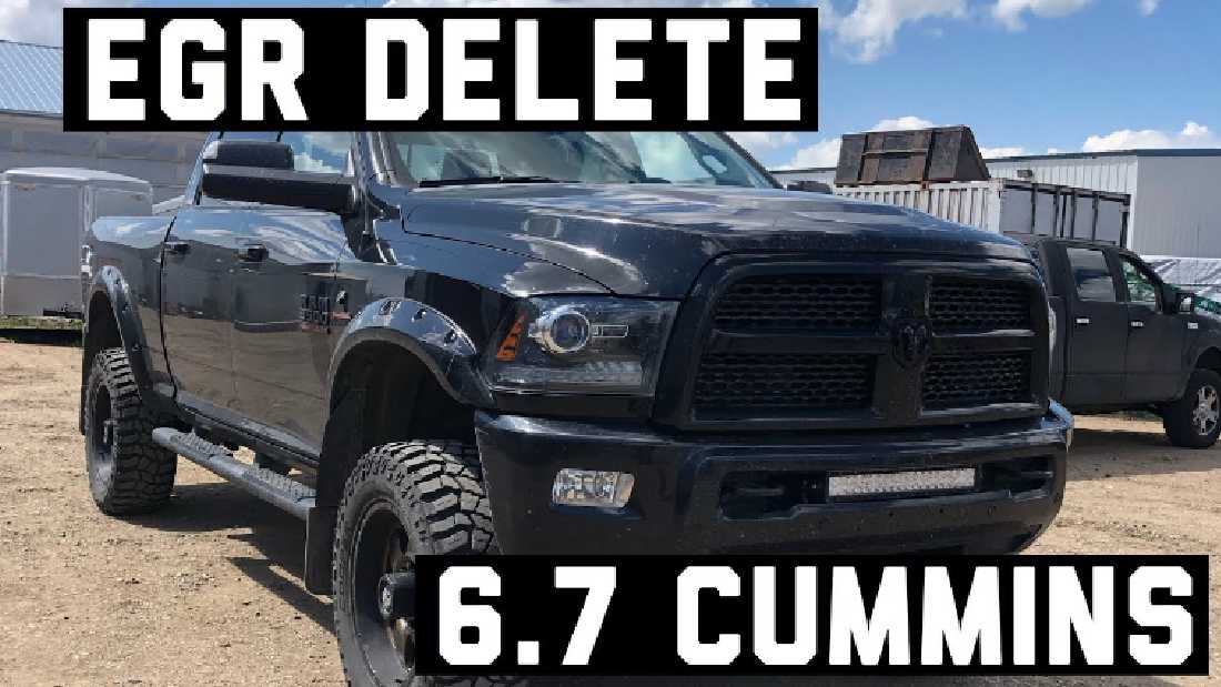 Cost of Deleting a 6.7 Cummins EGR? Flashark