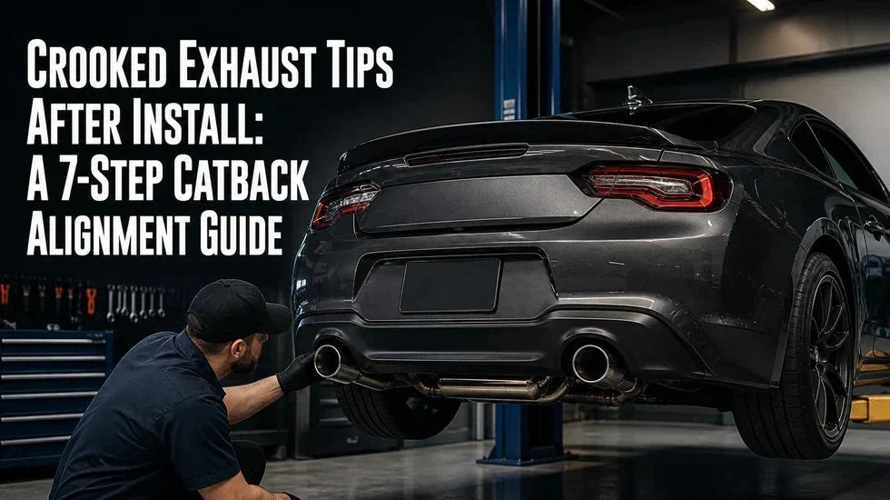 Joint rotation causing exhaust tip movement