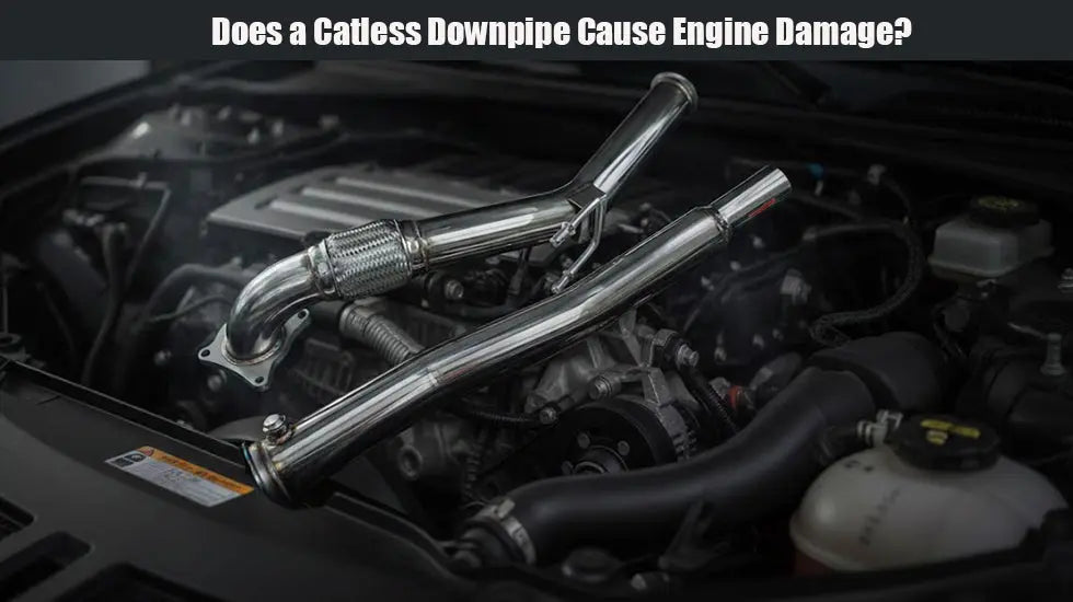 Does a Catless Downpipe Cause Engine Damage? Flashark