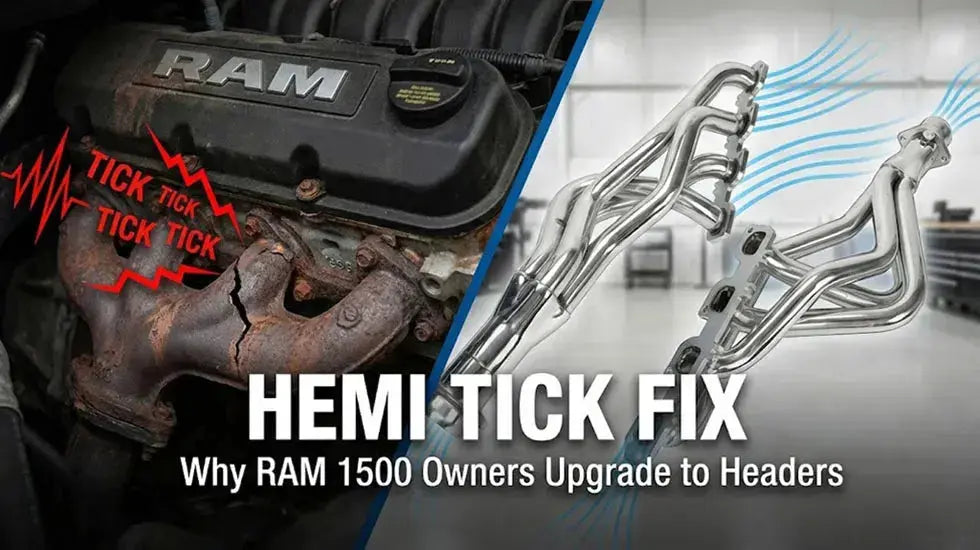 Hemi Tick Fix: Why RAM 1500 Owners Upgrade to Headers