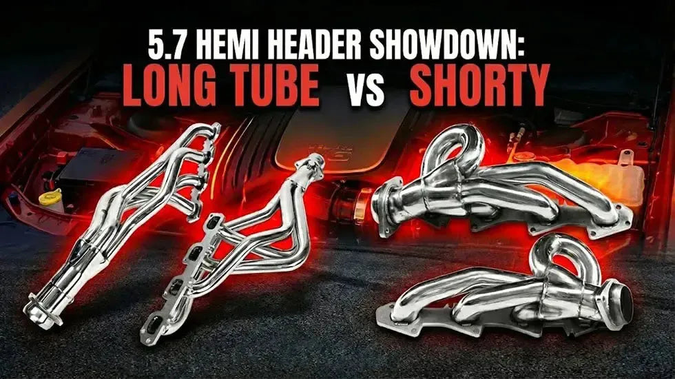 Shorty vs Long Tube Headers for 5.7L Hemi