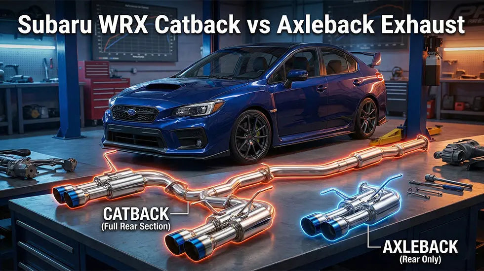 Subaru WRX Catback vs Axleback Exhaust