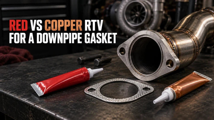 Red vs Copper RTV for a downpipe gasket