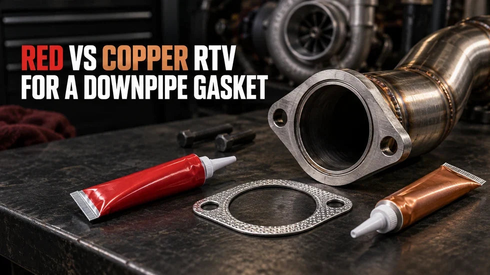 Red vs Copper RTV for a downpipe gasket