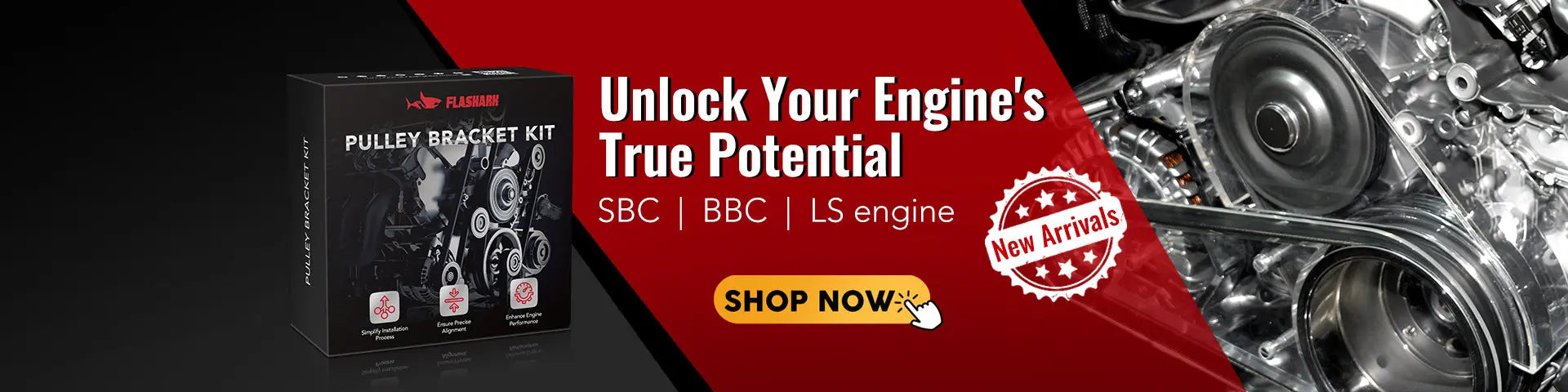 Pulley-Bracket-Kit Flashark