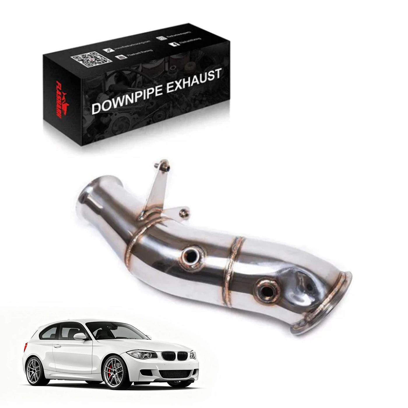 Escape Turbo Downpipe N55 sin gato para BMW M135i M235i 435i M2 F32/F33/F36/F20/F21/F22/F23/F87 2012-2019