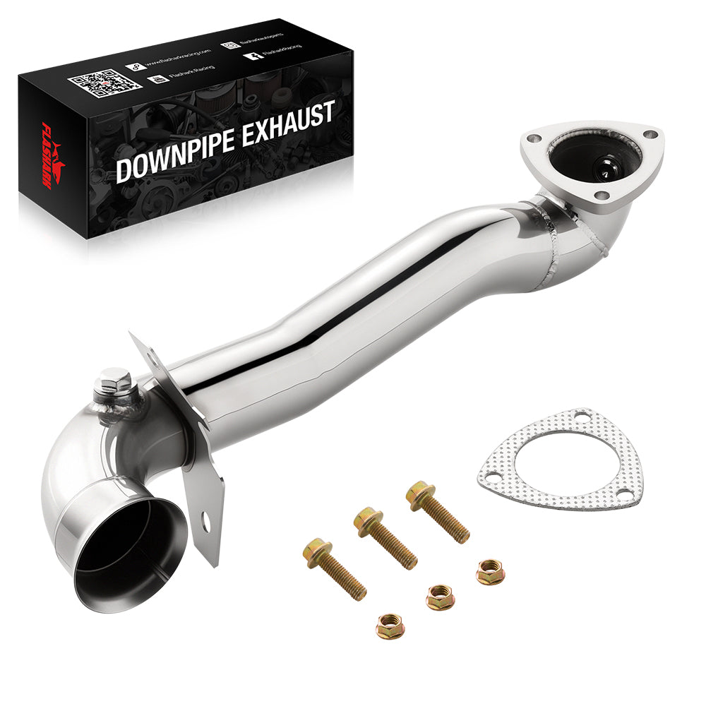 Downpipe Exhaust for 2007-2016 Mini Cooper R55-R61 1.6L Turbo 2.5 inch with 2 O2 sensor bungs
