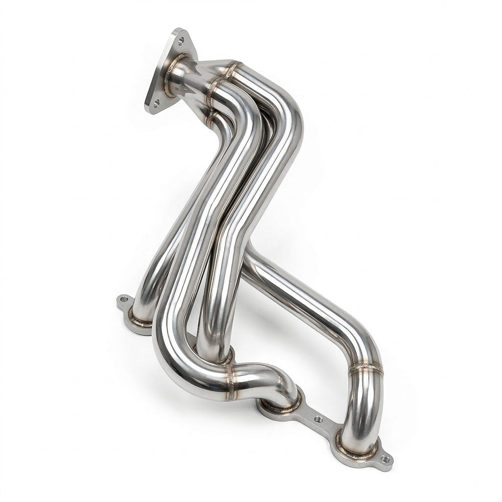 Exhaust Header for 1999-2006 Chevy Silverado/Avalanche/Suburban/Tahoe GMC Sierra/Yukon GMT800 4.8L 5.3L 6.0L V8 Engine (with EGR Valve)
