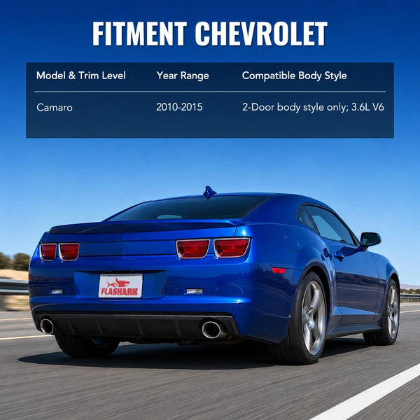 2010-2015 Chevrolet Camaro Catback Exhaust w/ N1 Burnt Tip丨3.6L V6 2Door Only