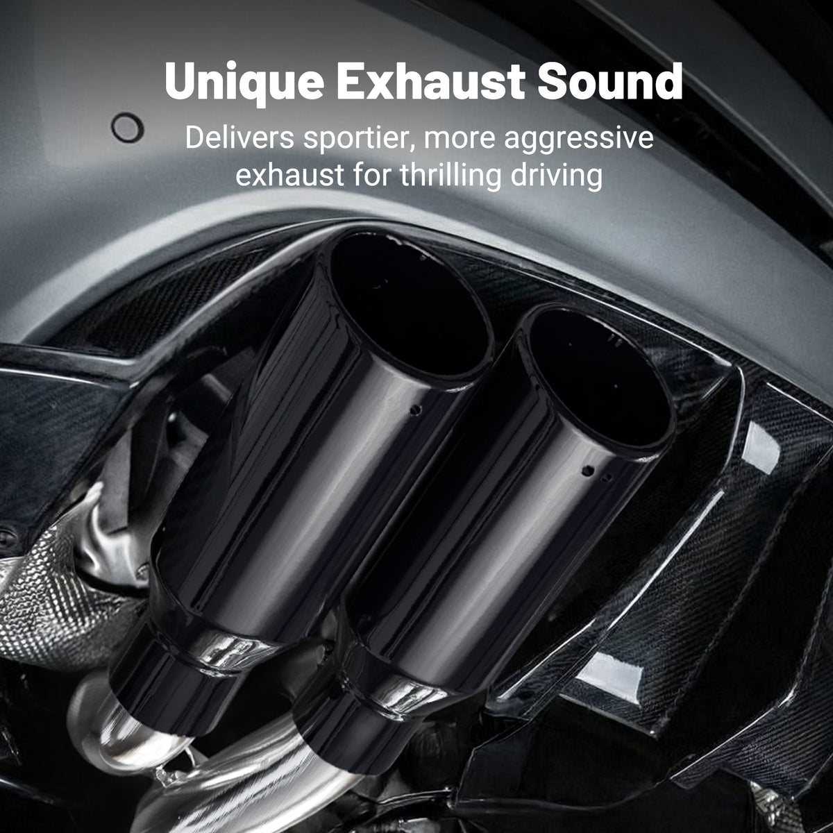 Catback Exhaust System For 2015-2023 Ford Mustang 2.3L EcoBoost W/ N1 Muffler Tip