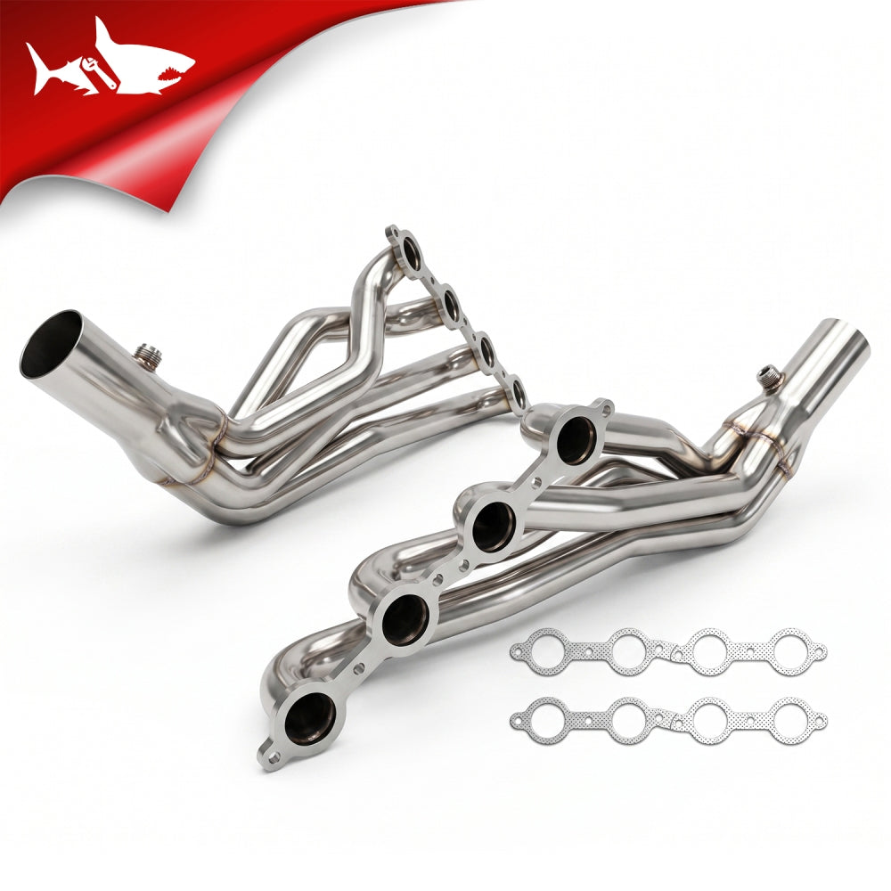 Long Tube Headers for 2007-2014 Chevrolet Silverado 1500/2500/3500 Tahoe/Avalanche丨GMC Sierra 1500/2500/3500 Yukon丨Cadillac Escalade丨4.8L/5.3L/6.0L/6.2L Vortec V8