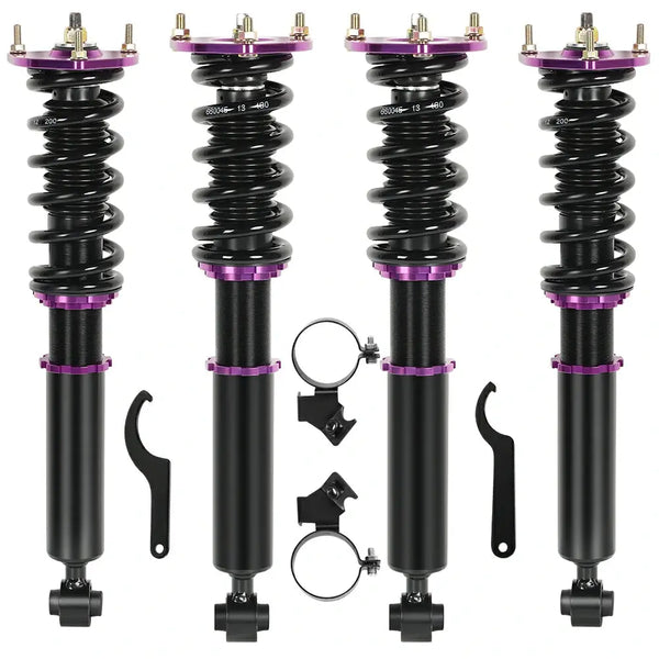1986-1992 Toyota Supra JZA70 MA70 GA70 Coilover Shock Absorbers Struts 4PCS Flashark