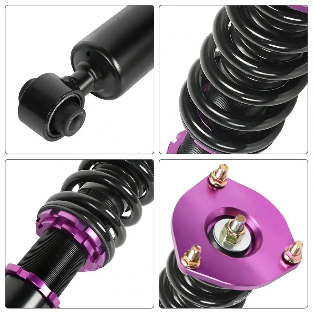 1986-1992 Toyota Supra JZA70 MA70 GA70 Coilover Shock Absorbers Struts 4PCS Flashark