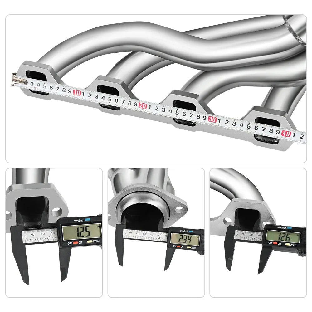 1986-1993 Ford Mustang GT LX 5.0L V8 Exhaust Header Manifold Flashark