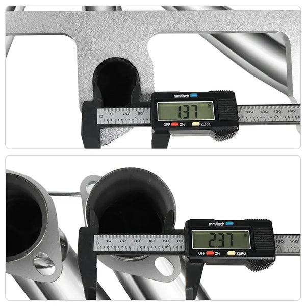 1987-1990 Jeep Wrangler 4.2L 6 Cyl Exhaust Header Flashark