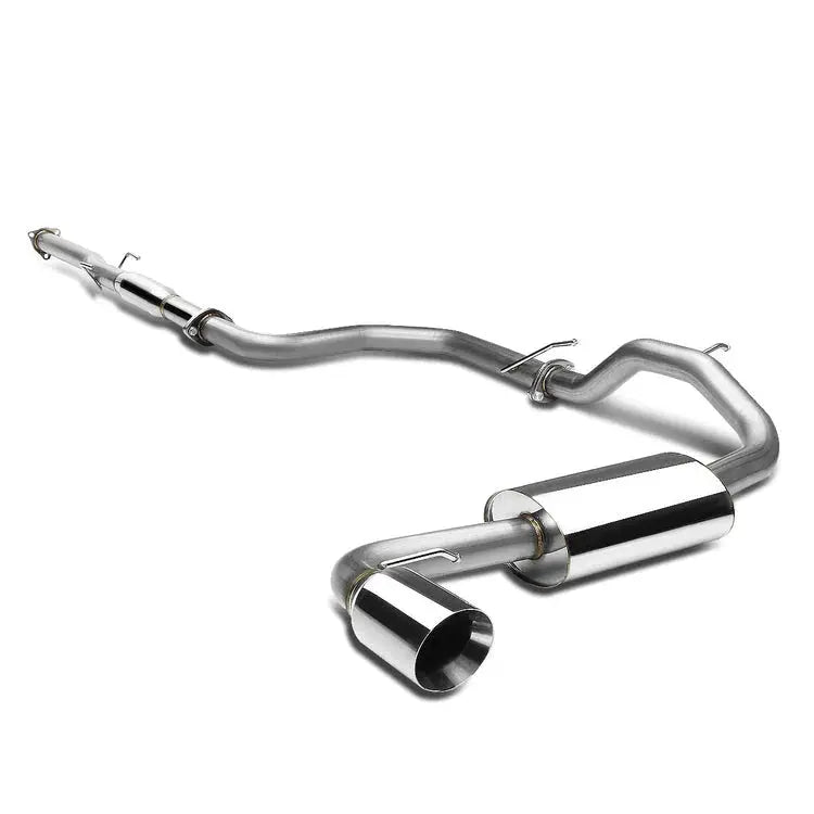 1988-1991 Honda Civic 1.5L 4" Rolled/Burnt Muffler Tip Racing Catback Exhaust System Flashark