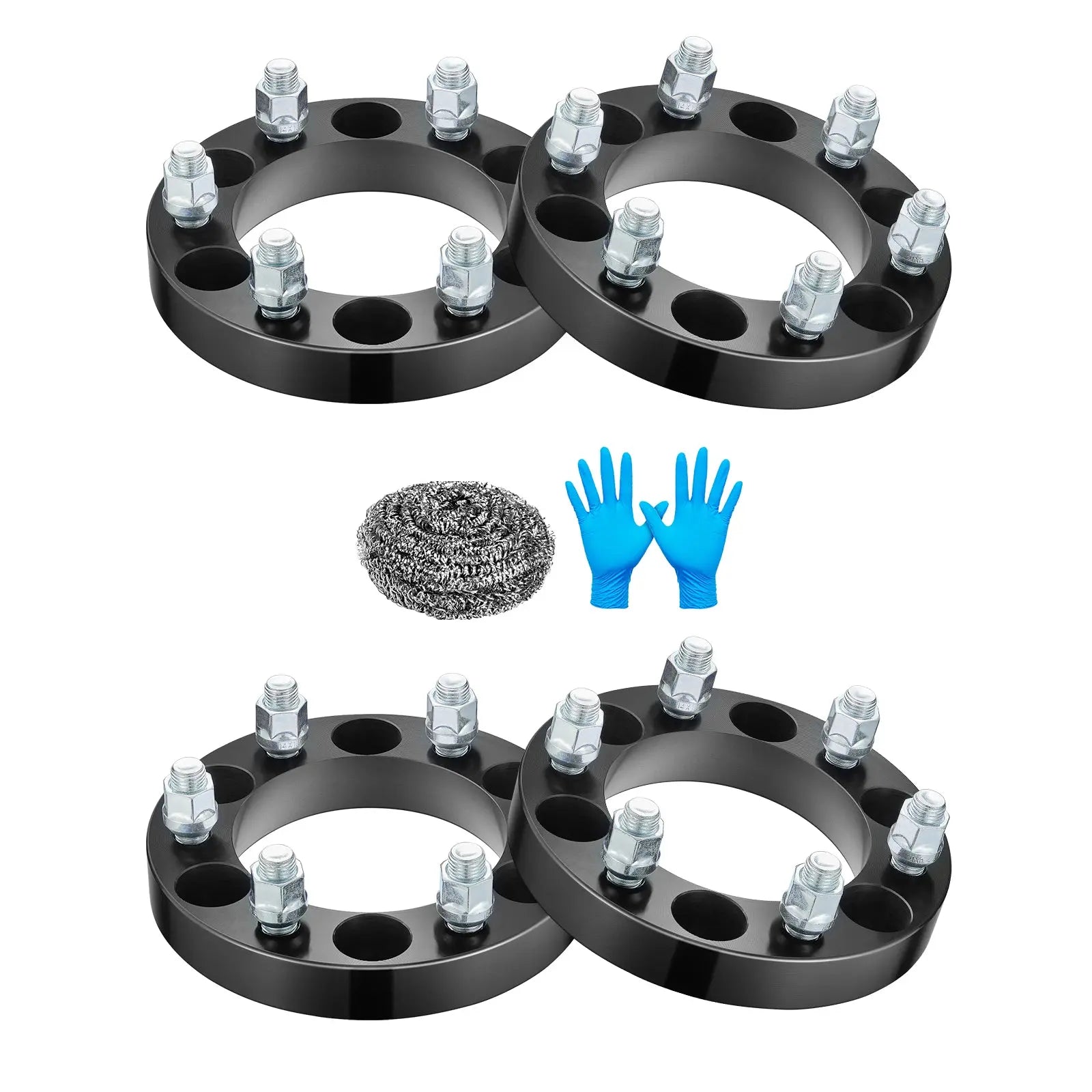 1988-2021 Chevy Chevrolet Silverado GMC Cadillac 1500 2500 6x5.5" Wheel Spacers 4PCS Flashark