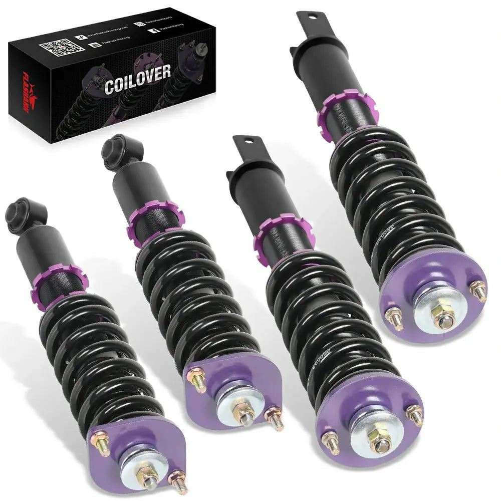 1990-1996 Nissan Fairldy Z 300ZX Z32 24-Way Coilover Shock Absorbers Struts 4PCS Flashark