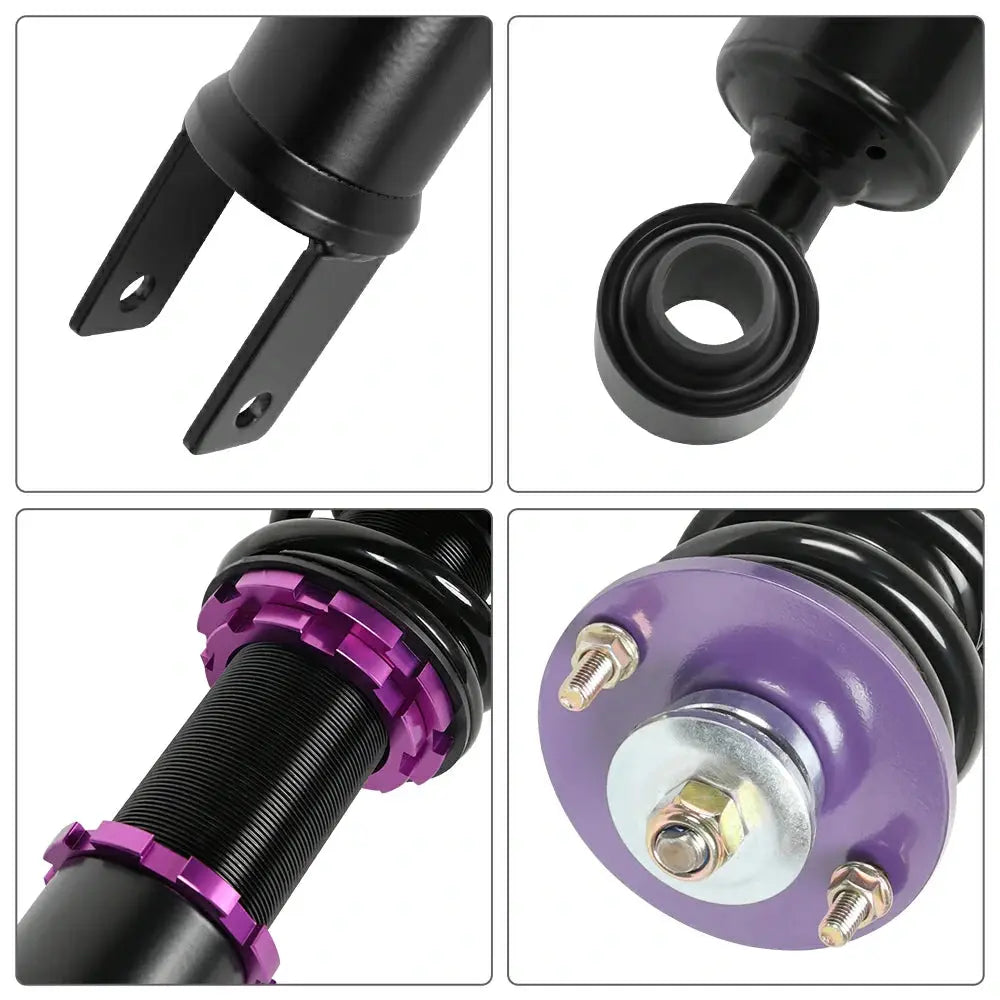 1990-1996 Nissan Fairldy Z 300ZX Z32 24-Way Coilover Shock Absorbers Struts 4PCS Flashark