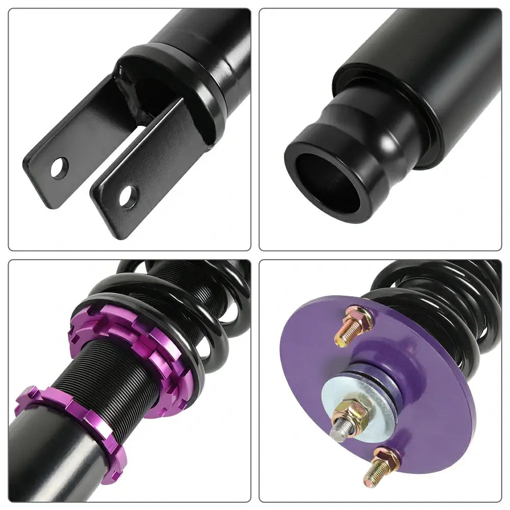 1990-1997 Honda Accord Acura CL Coilover Shock Absorbers Struts 4PCS Flashark