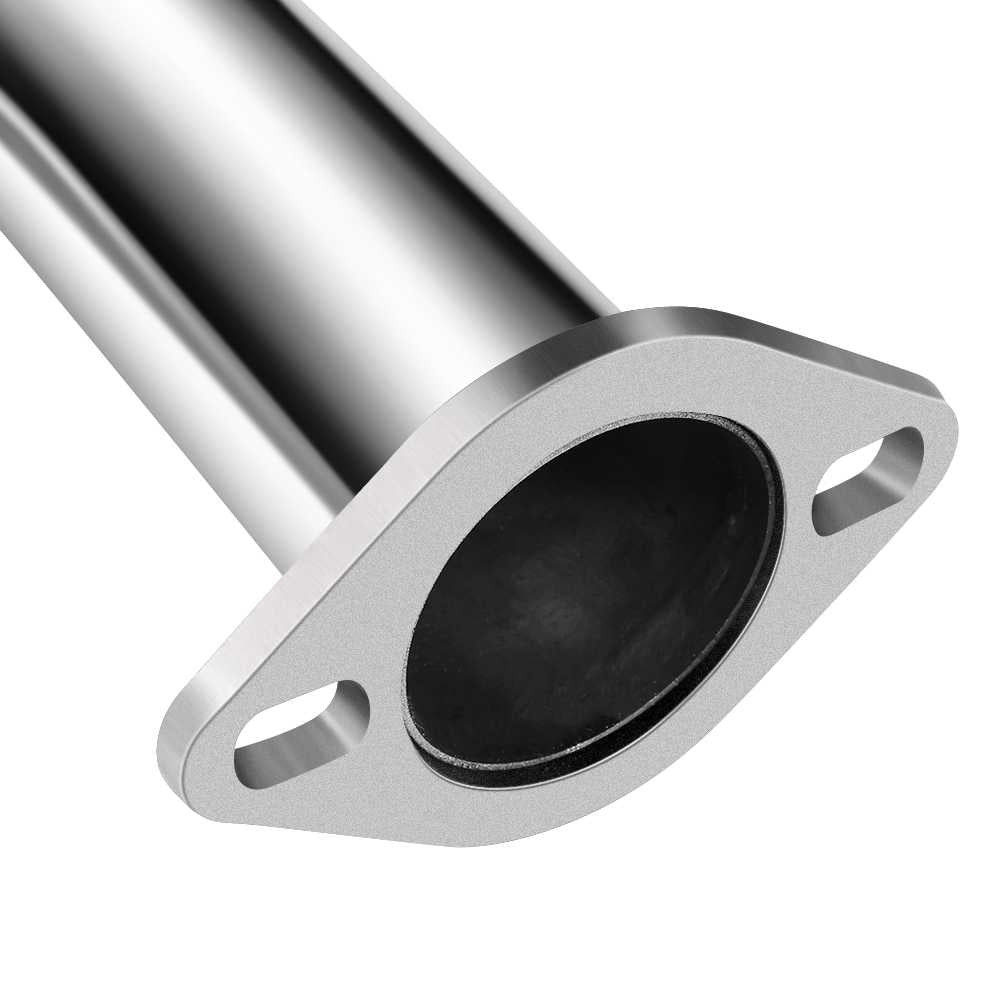 1992-2000 Honda Civic 1.6L 4 Inch Burnt Rolled Muffler Tip 2.25" Catback Exhaust System Flashark