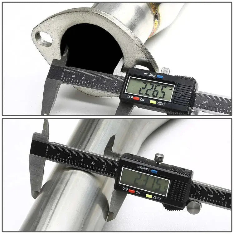 1994-1997 Honda Accord 4.5" Muffler Tip /Cat Back Exhaust System 2.5 Inch Inlet N1 Style 2.2L L4 Engine Flashark