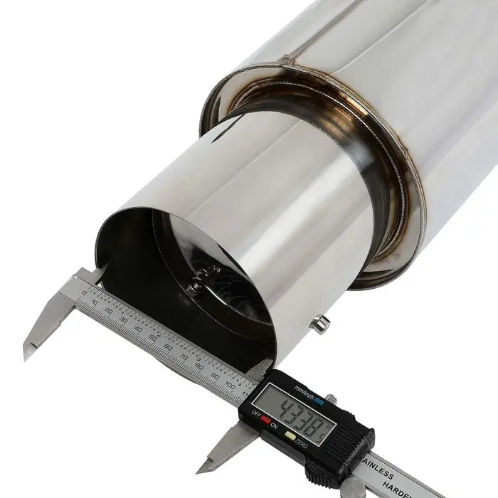 1994-1997 Honda Accord 4.5" Muffler Tip /Cat Back Exhaust System 2.5 Inch Inlet N1 Style 2.2L L4 Engine Flashark