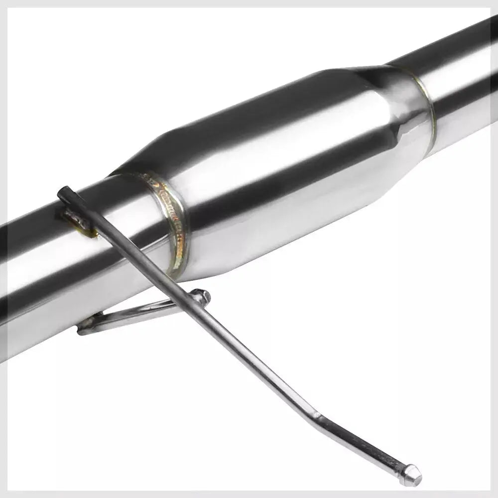 1995-1998 Nissan 240SX S13 S14 4 Inches Muffler Tip Catback Exhaust System 2.4L Flashark