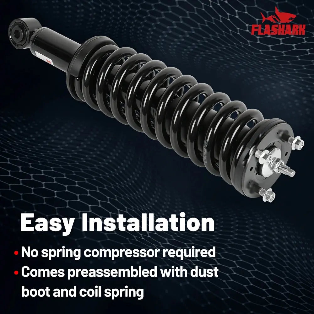 1995-2004 Toyota Tacoma 4WD RWD Front Strut and Spring Assembly 2PCS Flashark