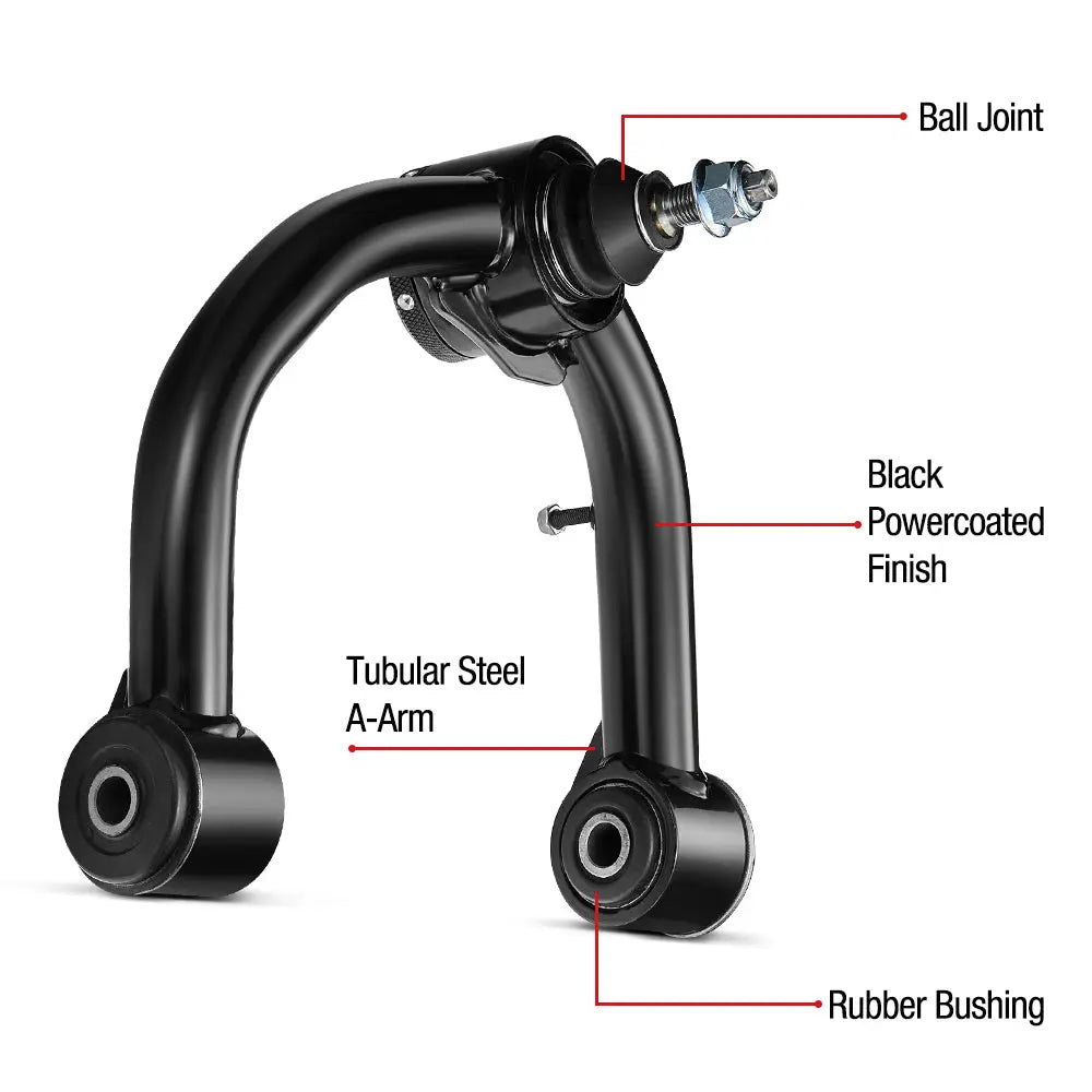 1996-2004 Toyota Tacoma 4Runner 6 Lug Lifted Front Upper Control Arms 2 Inch-4 Inch Flashark