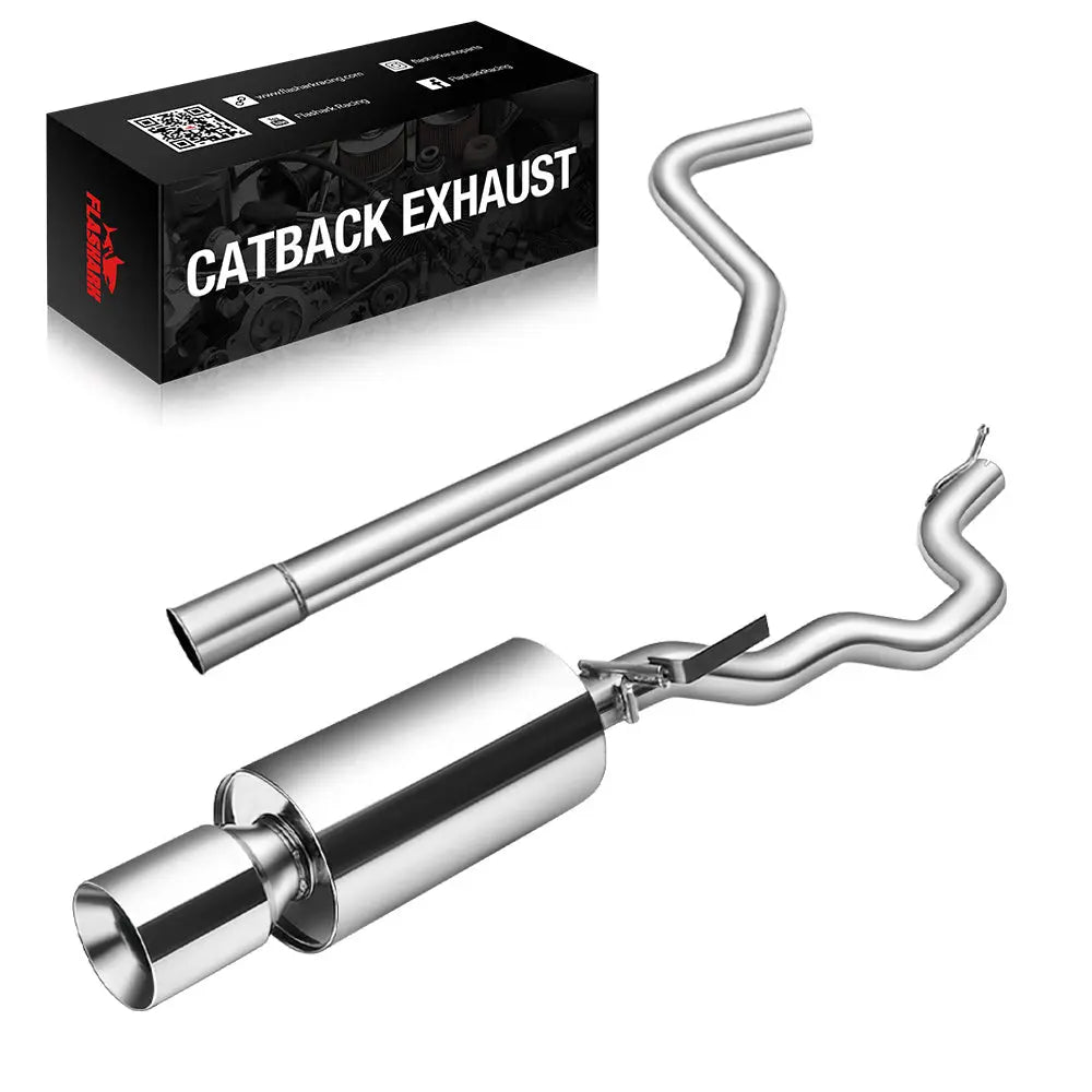 1996-2005 Chevy Chevrolet Cavalier/Sunfire 2.2L Catback Exhaust System w/ N1 Muffler Tip Flashark