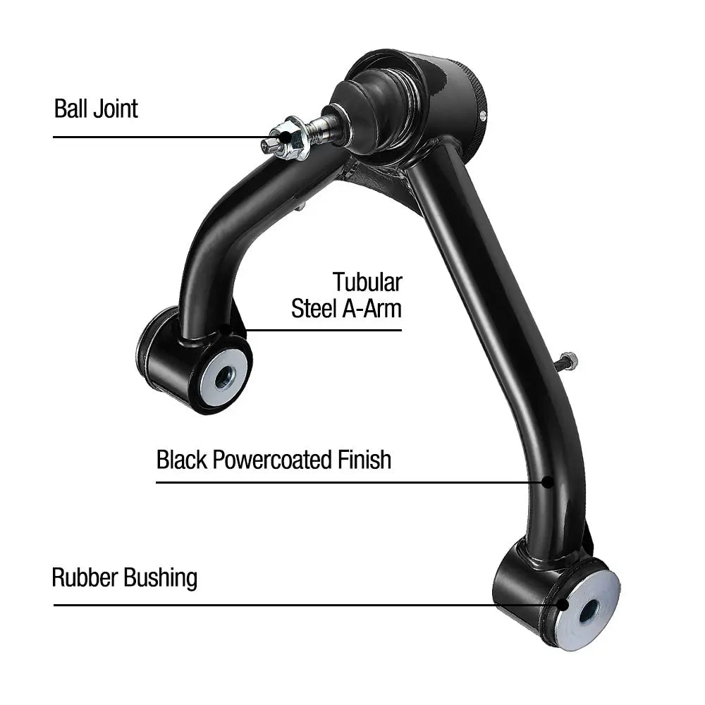 1999-2006 Chevy Silverado GMC Sierra 1500 Cadillac Lifted Front Upper Control Arms 2 Inch-4 Inch Flashark
