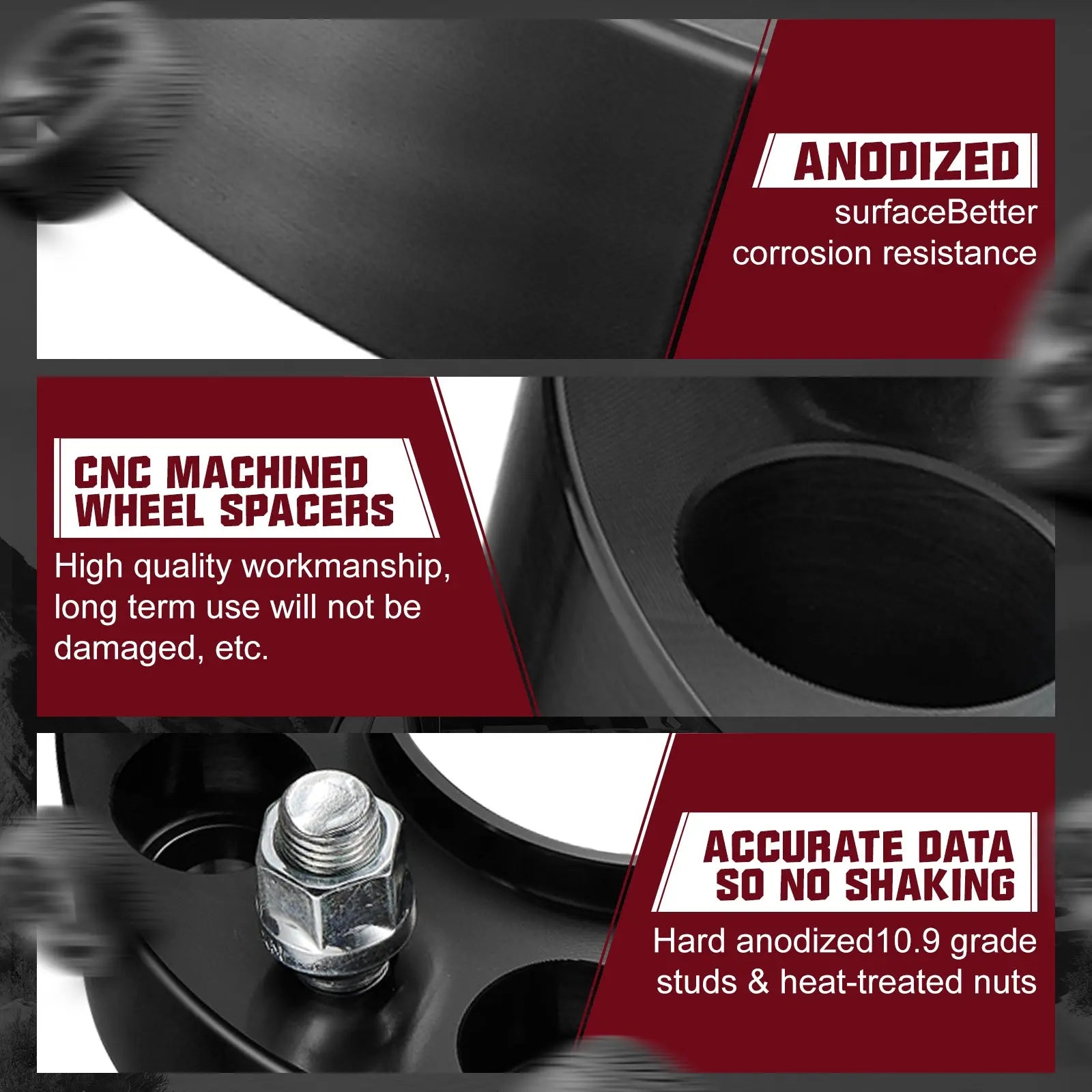 2 inch 2003-2014 Ford F150 / Lincoln Navigator 6x135mm Wheel Spacers 4PCS Flashark