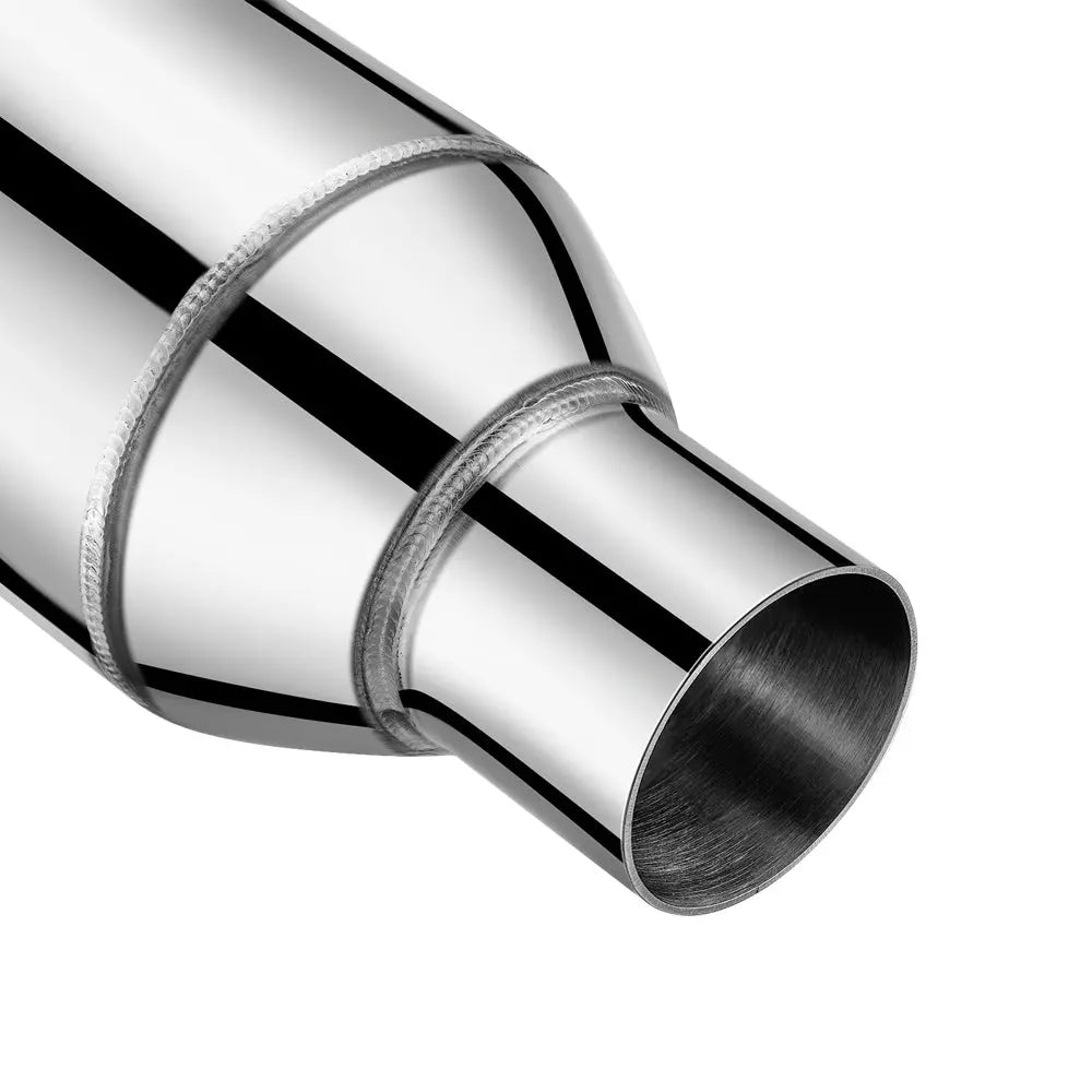 2.25 in. Inlet, 26 in. Overall Exhaust Resonator 22 in. Body, 4 in. Diameter Flashark