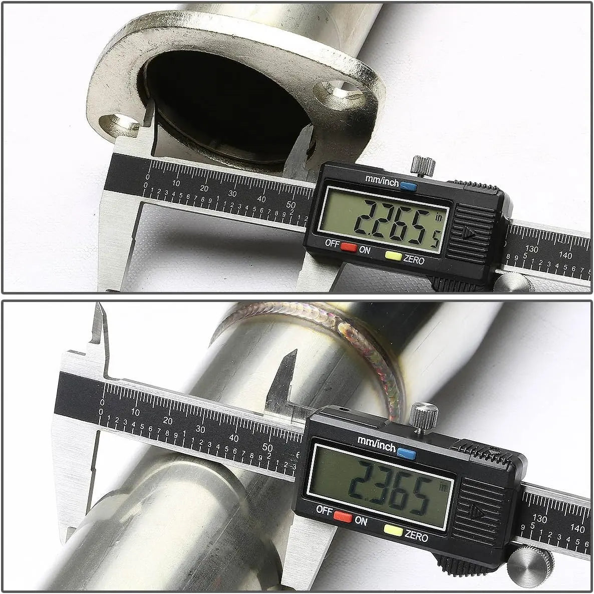 2.5" Catback Exhaust 4" Tip Muffler for 1990-1993 Honda Accord SOHC N1 Style 2.2L Flashark