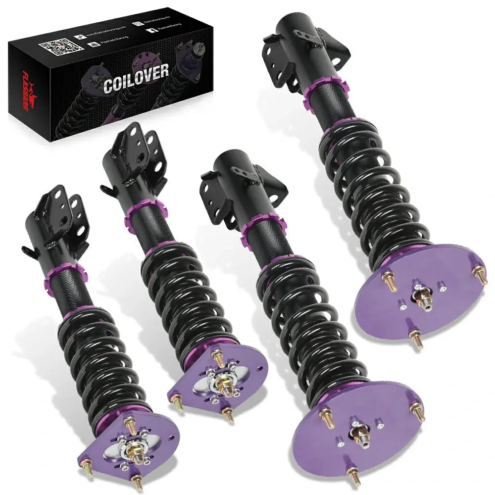 2000-2005 Dodge Chrysler Neon SRT-4 Coilover Shock Absorbers Struts 4PCS Flashark