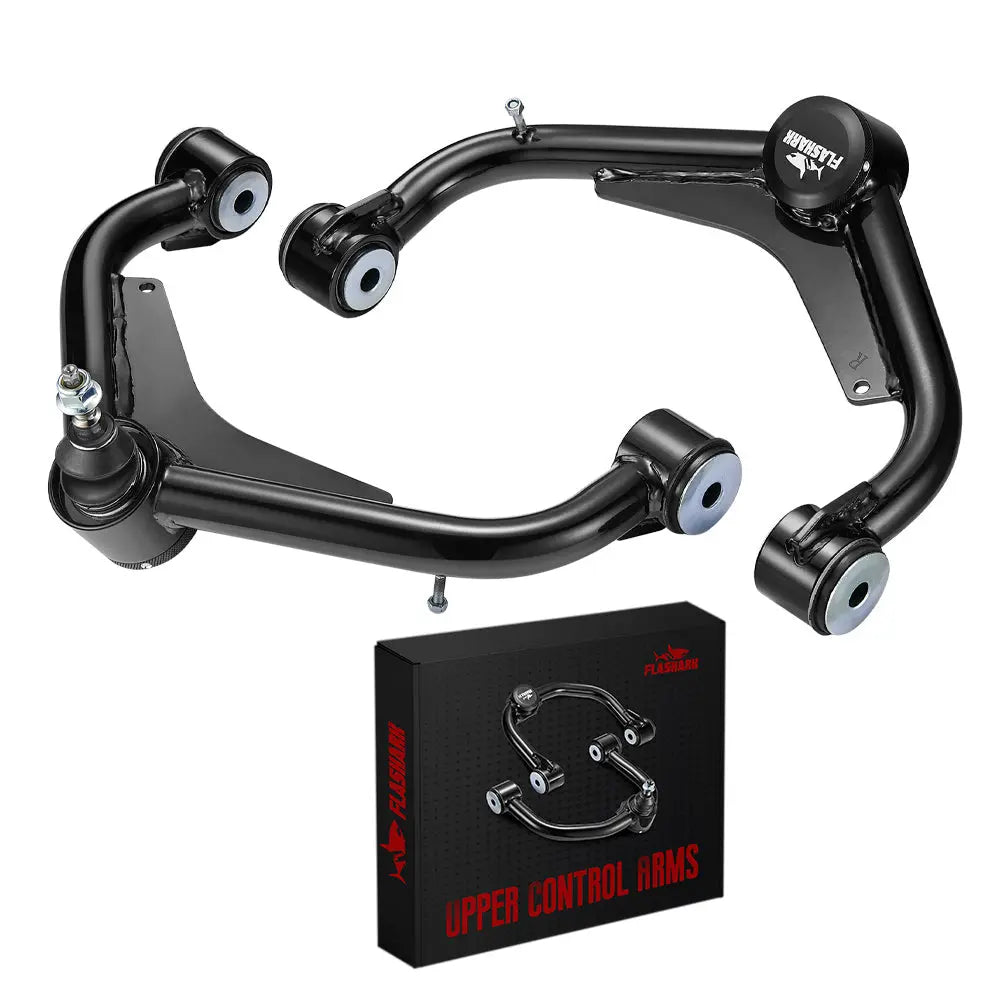 2001-2010 Chevy Silverado GMC Sierra 2500 3500HD Hummer H2 Lifted Front Upper Control Arms 2 Inch-4 Inch Flashark