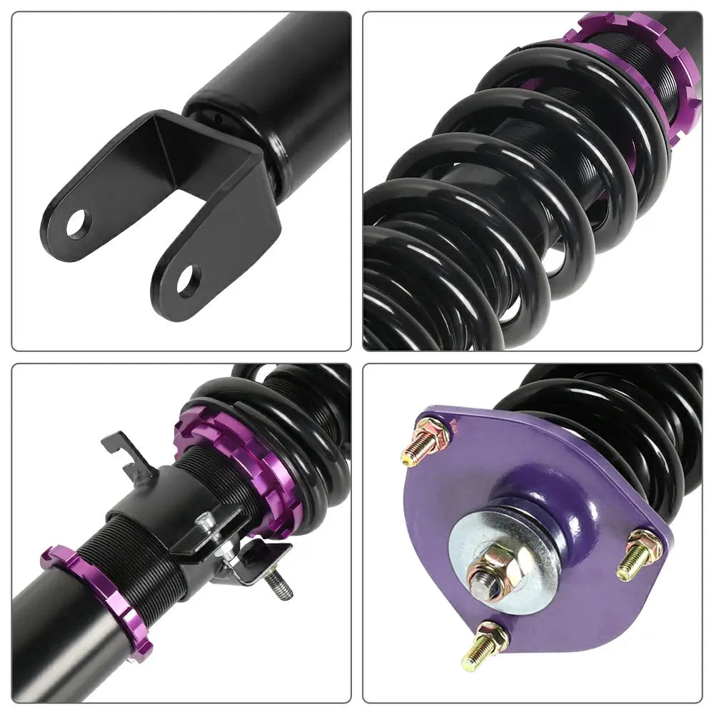 2003-2008 Nissan Fairlady 350Z Z33 Coilover Shock Absorbers Struts 4PCS Flashark