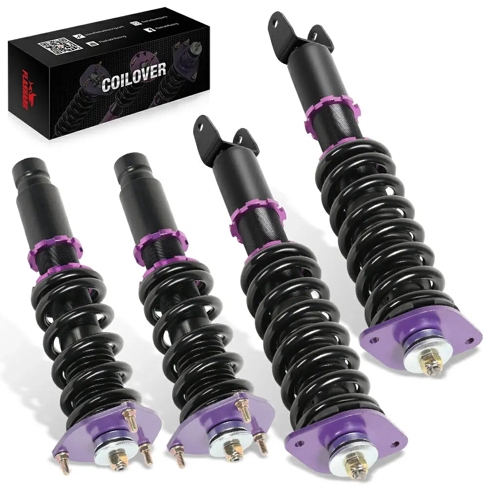 2003-2013 Nissan Infiniti M35/M45 G35x G37x AWD Coilover Shock Absorbers Struts 4PCS Flashark