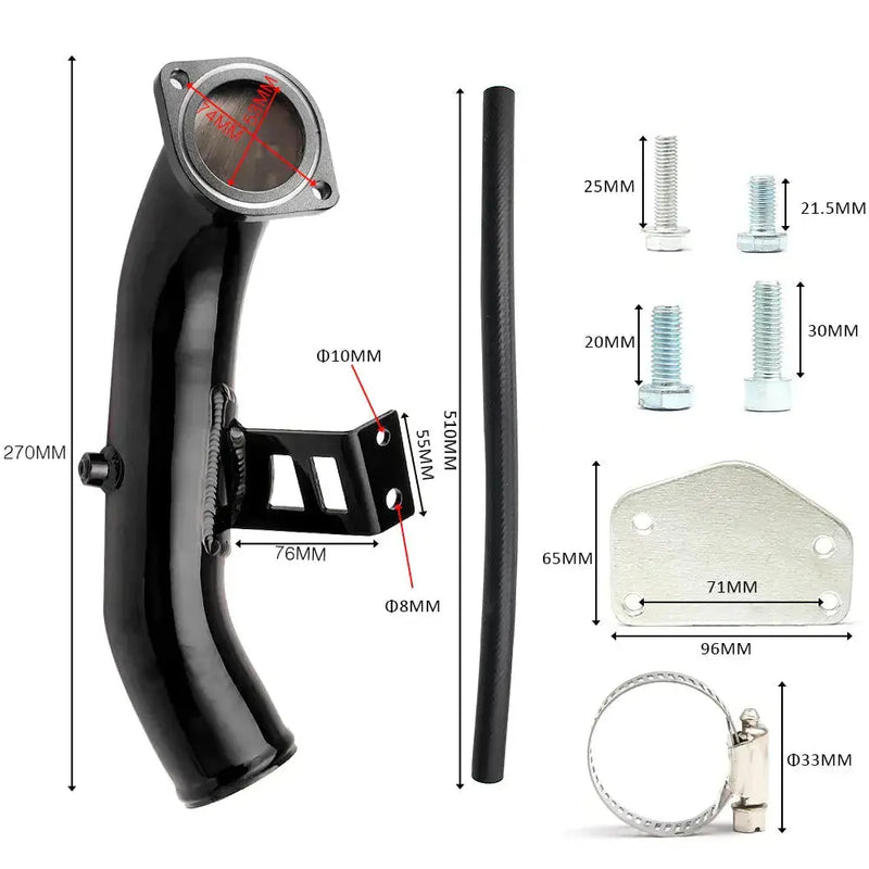 2004-2005 6.6L Chevy GMC Silverado LLY Duramax Diesel EGR Delete Kit (Upgraded) Flashark