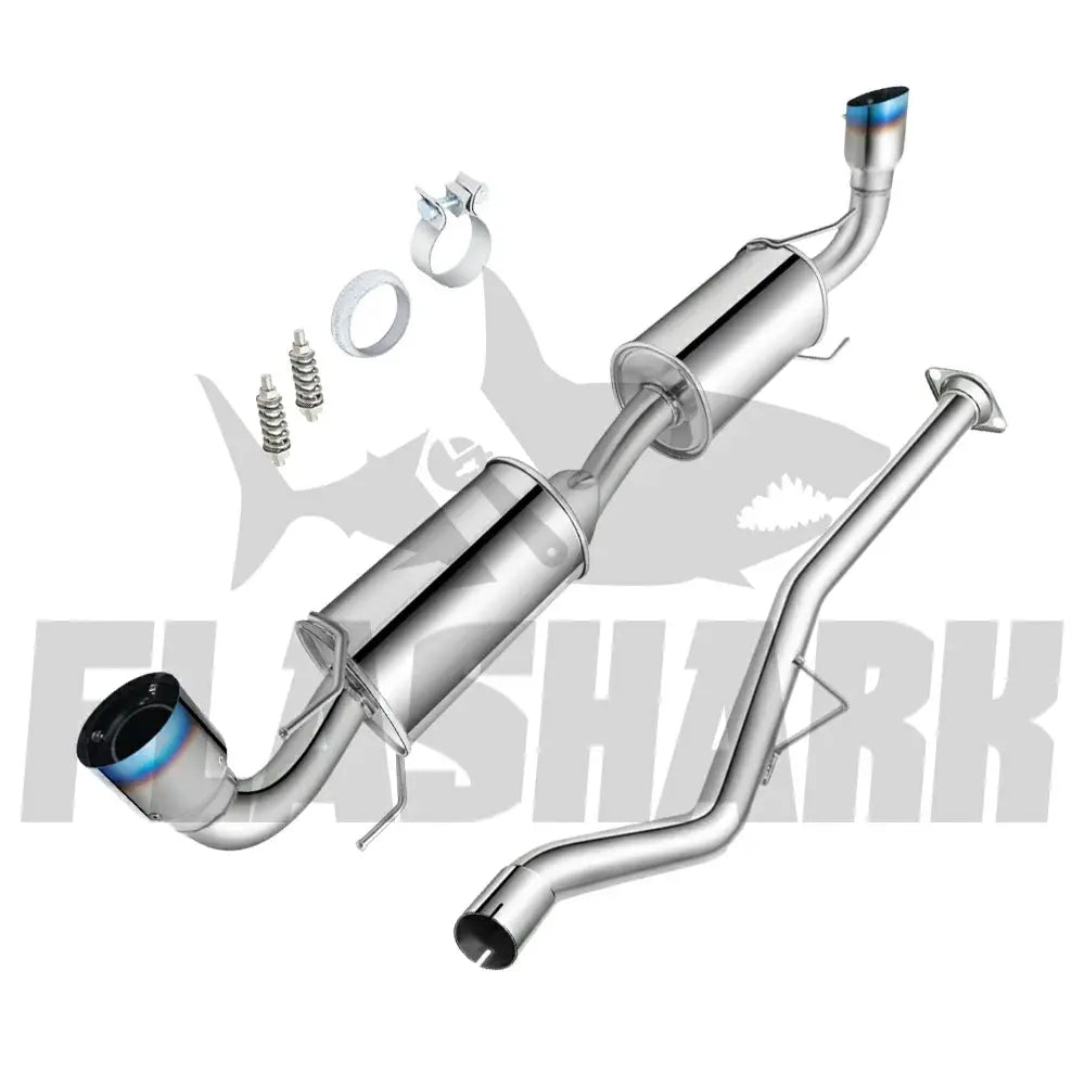 2004-2008 Mazda RX-8 1.3L Catback Exhaust System w/ Dual Burnt Tip Flashark