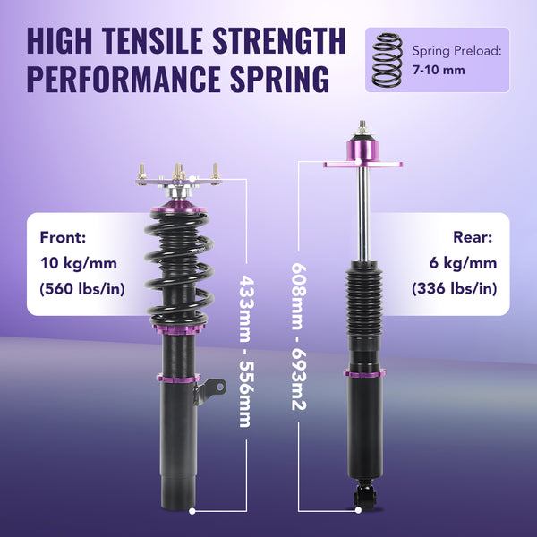 2004-2009 Mazda 3 Adjustable Coilovers 4PCS