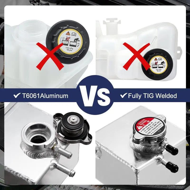 2002–2007 Subaru WRX /2004–2016 Subaru WRX STI Aluminum Coolant Reservoir Flashark