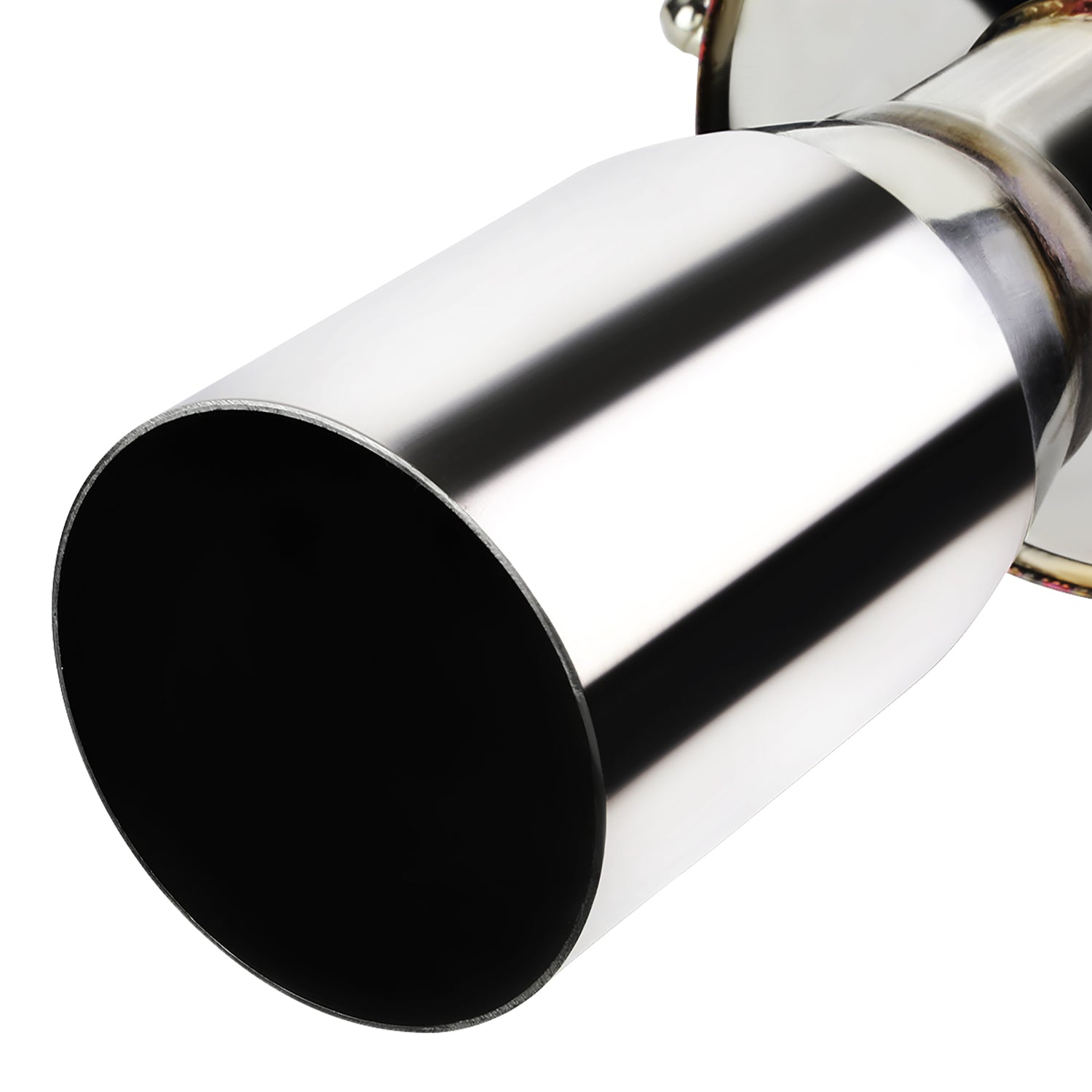 2005-2007 Chevy Cobalt & Pontiac G5 2.2L DOHC Stainless Steel Catback Exhaust System w/ 3.5-inch Muffler Rolled Tip