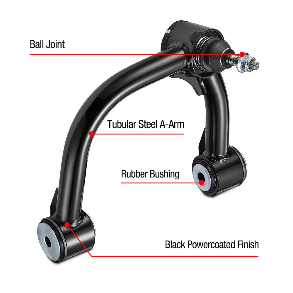 2005-2023 Toyota Tacoma 6 Lug Lifted Front Upper Control Arms 2 Inch-4 Inch Flashark