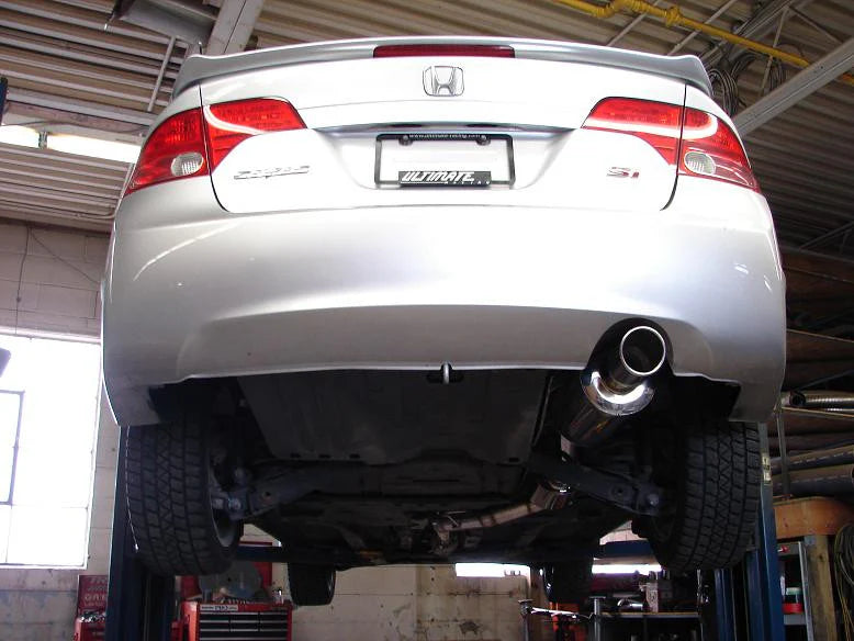 2006-2011 Honda Civic 4-Door Sedan Catback Exhaust System Burnt Muffler Tip N1 series
