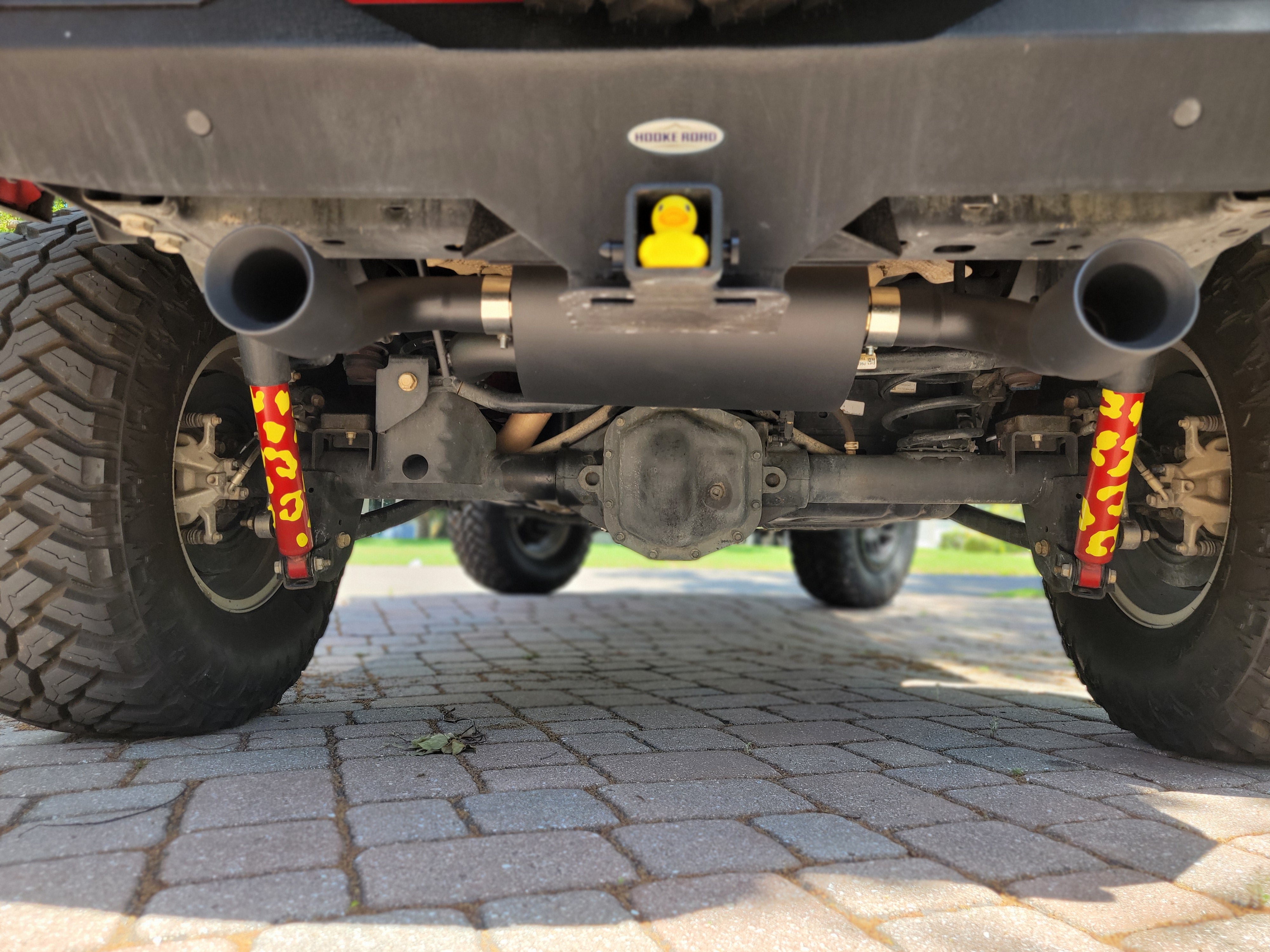 Sistema de escape con eje trasero para Jeep Wrangler JK (3.6L/3.8L) 2007-2017 y Jeep Wrangler JL (2.0L/3.6L) 2018-2023